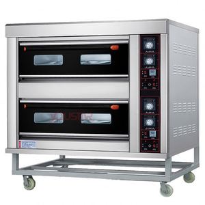 Horno de pizza de gas <span class=keywords><strong>propano</strong></span> de 2 cubiertas a buen <span class=keywords><strong>precio</strong></span>, venta al por mayor de nuevos materiales - Product Image 1