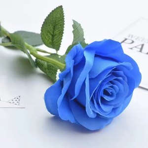 Ramo de Rosas Artificiales Realistas Hechas a Mano para Decoración de Bodas, Varios Colores, Precio al por Mayor - Product Image 6