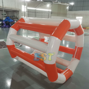 Équipement de jeu aquatique Jeux de sports d'été Gonflable Water Roller Ball Jeu de sport Flotteur Gonflable Water Roller Wheel - Product Image 4