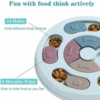 Jouets de puzzle pour chiens, jeux interactifs, jouets pour chiens avec distributeur de friandises