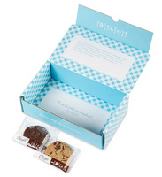 Boîtes carrées en papier biodégradables personnalisées en gros pour biscuits boîte d'emballage de boulangerie