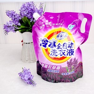 Detersivo Liquido per Bucato Ecologico Usa e Getta al Profumo di Lavanda e Limone, Pulizia Profonda per Uso Domestico - Product Image 1