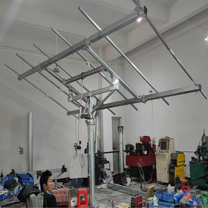 2KW 2 축 모든 주요 구성 요소 포함 태양 전지 패널 추적 시스템 이중 축 태양 광 추적 키트 지상 태양 광 추적기 2 축 - Product Image 2