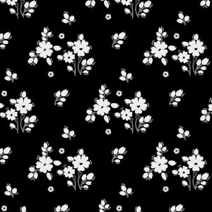 Tissu Koshibo en polyester noir et blanc à imprimé numérique, nouvelle mode, vente flash, pour robes de mariée pour femmes - Product Image 1