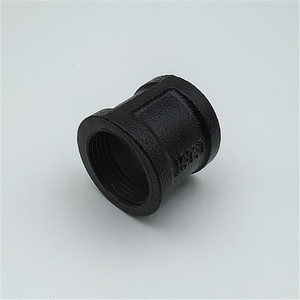 وصلة أنابيب DT001 مقاس 1/<span class=keywords><strong>2</strong></span> بوصة من الحديد الزهر المطلي باللون الأسود بسنون أنثوية، مرنة ومناسبة للضغط المنخفض، بتصميم ستيمبانك عتيق، لدعامة الرفوف وأنابيب الأعمال اليدوية - Product Image 3