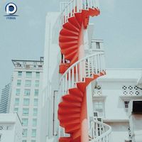 Escalier en colimaçon extérieur moderne résistant aux intempéries 2026 – Design blanc pour l'extérieur