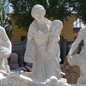 Statua di marmo greco antico fatta a mano a grandezza naturale personalizzata scultura in pietra <span class=keywords><strong>da</strong></span> <span class=keywords><strong>giardino</strong></span> statua bianca Buudha - Product Image 6