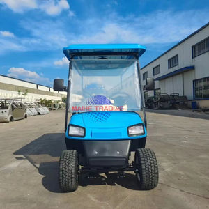 Carrito de Golf Eléctrico de 4 Plazas y 4 Ruedas con Certificación CE, Estilo Deportivo/Princesa, 30 km/h, para Hoteles, Resorts, Zonas Turísticas, Comercio Exterior - Product Image 1