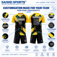 Tenues d'entraînement de football personnalisées pour clubs, académies et équipes – 100 % polyester, extensible dans quatre directions, respirant