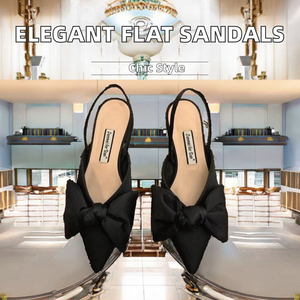 Sandales plates d'été pour femmes Chaussures simples élégantes avec fermeture à lacets Semelle souple Talon bas pour l'extérieur Casual Luxury - Product Image 2