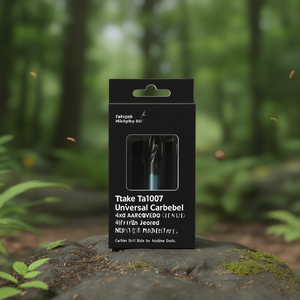 Forets universels en carbure Ttake Ta1007, micro-forets en carbure nano revêtus de TiAlN, forets en carbure non percés 4XD - Product Image 3