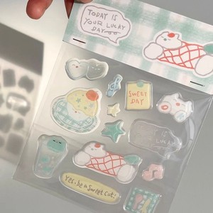 สติกเกอร์ตกแต่งเรซิ่นอีพ็อกซี่ลายนูน 3 มิติ สไตล์จีนเรียบง่ายทันสมัย ขายดี สติกเกอร์ลายนูน 3 มิติ สำหรับโทรศัพท์มือถือลายสาวๆ - Product Image 5