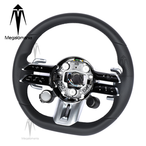 Volante in Pelle Completo per <span class=keywords><strong>Mercedes</strong></span> Benz AMG, Nuovo Volante OLED per S223 C206 232 E213 W223 E63 S63 G63 GTS - Product Image 4