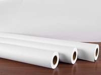 Papel para Plotter de Prendas de Vestir Blanco de Formato Grande de 80 g/m², 1219 mm x 50 m, para la Elaboración de Plantillas en Fábricas de Ropa