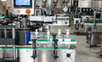 Machine d'étiquetage électrique par frottement et roulement avec PLC et moteur, facile à utiliser pour les petites entreprises et les laboratoires, nouvelle