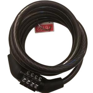 Candado de seguridad para bicicleta, cable de acero de 8mm y 1000mm, combinación de cuatro dígitos, antirrobo, para bicicleta, motocicleta, vehículo eléctrico - Product Image 2