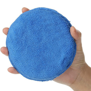 Éponge de nettoyage et de polissage pour voiture, professionnelle, de qualité supérieure, douce, en microfibre, tampons applicateurs de cire pour voiture - Product Image 5