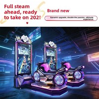 Nouvelle machine de jeu de course de moto Super Duke Arcade 3D avec écran HD de 55 pouces en anglais