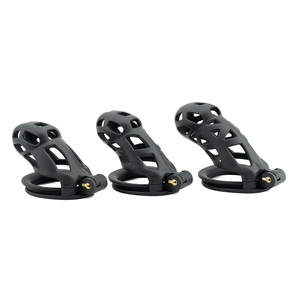 Dispositifs de Chasteté en Résine Rose de Haute Qualité et Durable en 6 Tailles Cages Péniennes Verrous pour Pénis Jouets Sexuels pour Hommes - Product Image 2