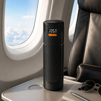 SECRETSBOX - Estuche de Viaje para Insulina de Acero Inoxidable de 3 Zonas, Enfriamiento de 24 Horas, Recargable, Capacidad para 10 Plumas, Aprobado por la TSA, Portátil