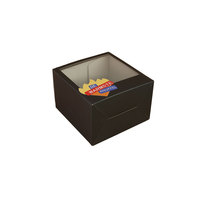 Boîte d'expédition en carton ondulé écologique et recyclable à double fente, finition mate, design pliable pour emballage OEM avec logo personnalisé