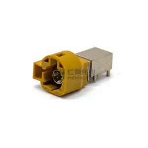 90 Degree Angle HSD Plug 4+2 Pin K Code Connector