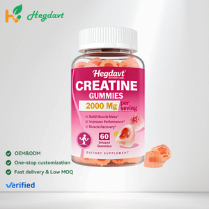 Gomitas de Monohidrato de Creatina, Suplemento Energético para el Desarrollo Muscular en Adultos, Sin Azúcar, Bajo en Carbohidratos, <span class=keywords><strong>Pre</strong></span>-Entrenamiento, Nutrición Deportiva, 2 Gomitas - Product Image 1