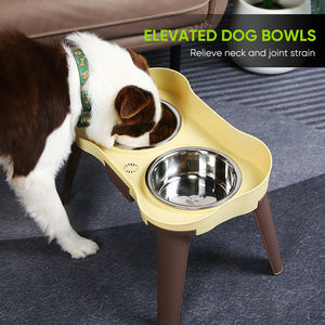 Nuevo Comedero y Bebedero Integrado de Acero Inoxidable Simple para Mascotas ABS Vietnam, para Gatos y Perros - Product Image 5