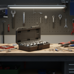 175/S15 <b>Socket</b> Set 15 Pc Metric Chrome Vanadium Steel For Auto Repair Tools - Product Image 3