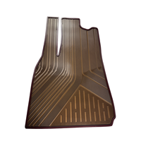 Tapis de voiture complet en caoutchouc latex imperméable résistant aux taches pour Tesla Y 2024, protection toutes saisons, épaisseur 10 mm, spécial