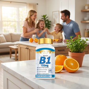 DUOZI Vitamine B1 100mg Comprimés 100 unités Soutient le métabolisme énergétique Complément alimentaire - Product Image 3