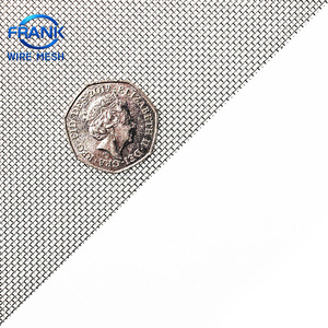 Malla de alambre de acero inoxidable 304 316 316L de tejido liso, fácil de cortar, de 5, 10, 20, 30, 40 mallas, utilizada como tela de malla para filtrar harina/almidón - Product Image 1