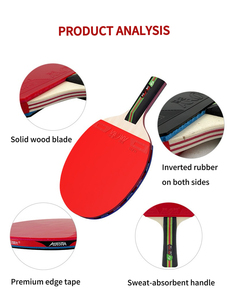 Raquettes <span class=keywords><strong>de</strong></span> <span class=keywords><strong>ping</strong></span>-<span class=keywords><strong>pong</strong></span> Shakehand et Penhold, équipement et accessoires <span class=keywords><strong>de</strong></span> tennis <span class=keywords><strong>de</strong></span> table <span class=keywords><strong>de</strong></span> qualité professionnelle, vente en gros directe du fabricant - Product Image 2