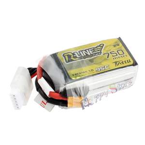 Ventes chaudes Batterie LiPo Tattu R-Line 1.0 750mah 11.1V 14.8V 95C 3S 4S1P avec prise XT30 pour drone de course FPV RC - Product Image 1