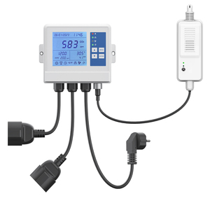 Tienda de campaña de día y noche para cultivo de plantas, monitor de dióxido de carbono hidropónico para invernadero, 2 canales, fotocélula, controlador de CO2 de 10000ppm - Product Image 3