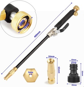 Nettoyeur haute pression <span class=keywords><strong>de</strong></span> type buse: nettoyeur haute pression avec buse buse <span class=keywords><strong>de</strong></span> tuyau haute pression, arroseur d'extrémité <span class=keywords><strong>de</strong></span> tuyau d'arrosage étendu - Product Image 2