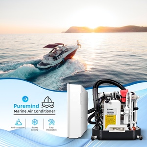 Système de climatisation central pour usage maritime 5000-16000 Btu, refroidissement et chauffage, climatiseur à eau pour bateau, navire, yacht, efficace - Product Image 5
