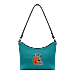 Custom New Buffalo Color PU Shoulder Bag America <strong>Football</strong> Teams Underarm Zipper Bag Commuter Bag <strong>Christmas</strong> <strong>Gift</strong> Quality Cheaper - Product Image 6