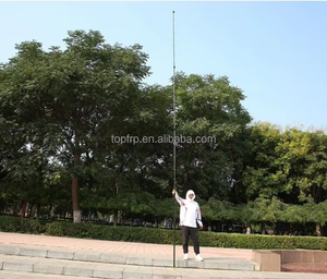 Perche télescopique en fibre de carbone haute résistance pour drapeaux et signalétique/perche de cueillette de fruits, isolation électrique - Product Image 6