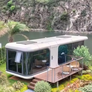 Penjualan langsung pabrik dari rumah seluler kapsul ruang angkasa berkualitas tinggi, Vila, Hotel, rumah prefabrikasi seluler area Indah - Product Image 3