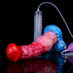 Liquid Silicone Anal <b>Dildo</b> Strong Suction Cup Lifelike Penis Colorful Funny <b>Dildo</b> Men Adult Sex Toys for Couples Lesbians - Product Image 4
