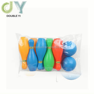 โบว์ลิ่งลูกเด็กกีฬาฟิตเนสพลาสติกมินิชุดโบว์ลิ่งของเล่น - Product Image 3