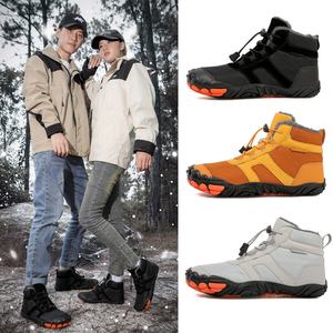2024 impermeabili a prova di freddo scarpe sportive invernali alte per uomo <span class=keywords><strong>donna</strong></span> a piedi nudi stivali invernali da esterno fodera in pile per escursioni - Product Image 2