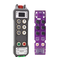 Control Remoto Industrial con Botón Impermeable IP67, Doble Velocidad, Batería de Litio Recargable de 5000mAh*2