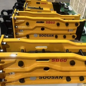 Martillo Hidráulico SOOSAN SB 60 Tipo Superior para Excavadoras de 15-18 Toneladas, Motor/Cuerpo Principal, 1 Año de Garantía, Probado y Certificado - Product Image 1