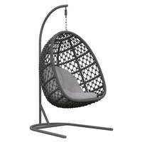 Vente directe des fabricants de chaises suspendues en aluminium modernes de haute qualité pour adultes et enfants, pour l'extérieur