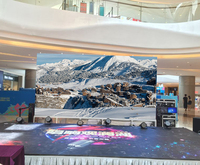 Écran LED d'intérieur P3.91 de 3,91 mm à installation facile, HDR10+, couleur pleine, taux de rafraîchissement de 3840 Hz pour les affichages en centres commerciaux et sur scène