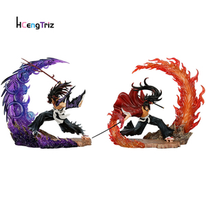 Figurines d'anime <span class=keywords><strong>Demon</strong></span> <span class=keywords><strong>Slayer</strong></span> en gros, série Douze lunes fantômes, <span class=keywords><strong>Kokushibou</strong></span> PVC 22,5 cm, boîte de couleur, figurine d'action, modèle de décoration, jouets - Product Image 6