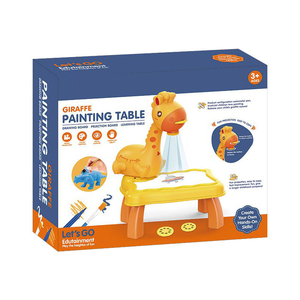 24 Pola Kartun Rusa Kreatif Mainan Meja Papan Gambar Proyeksi Grafiti untuk Anak - Product Image 2