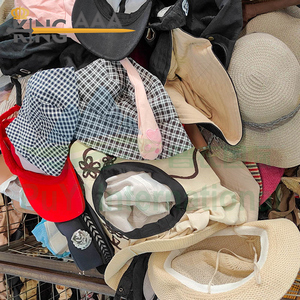 Chapeaux d'été d'occasion très demandés, lot de casquettes de seconde main haut de gamme, ensemble de casquettes décontractées et chics d'occasion, exportation en gros - Product Image 3
